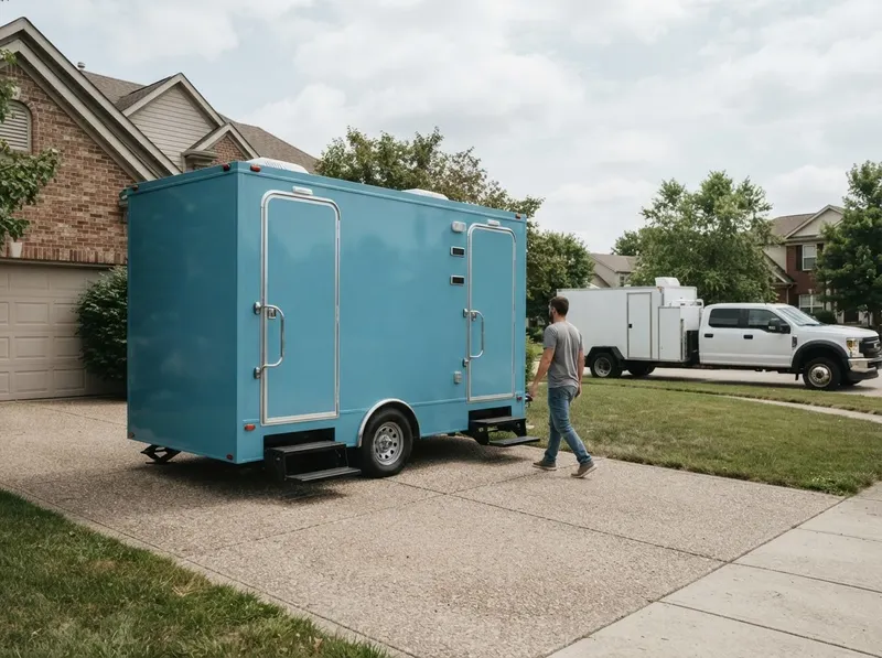 Luxury VIP Restroom Trailers in Noblesville, IN
